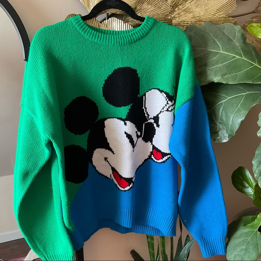 Vintage Mickey & Minnie Sweater